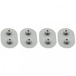 Ideal Standard Studio/Space Toilet Seat & Cover Buffer Set Grey EV15367