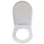 Geberit Acanto Soft Close Toilet Seat and Cover White 500.660.01.2