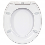 Rak Ceramics Decor Soft Close, Quick Release Toilet Seat - RAKSEAT004