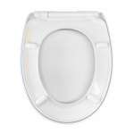 Nuie Melbourne Luxury Soft Close With Quick Release Toilet Seat & Cover White NTS006