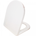 Villeroy & Boch Subway 2.0 Comfort Soft Close Quick Release Toilet Seat and Cover White 9M86S101