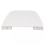 Gala Street Square Standard Close Toilet Seat & Cover White 5132201