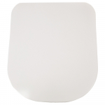 BagnoDesign Attache Slim Soft Close Toilet Seat And Cover White AQE-ATT-330S-C-WH