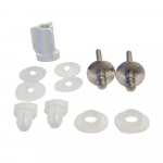 Duravit D-Code Vital Soft Close Toilet Seat Hinge Set 0061741000