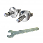 Duravit Happy D.2 Soft-Close Toilet Seat Hinge Set 0061771000