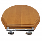Roper Rhodes Greenwich Soft Closing Toilet Seat and Cover Top Fixing Antique Pine 8099ASC