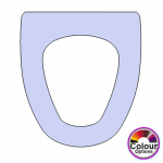 Gala Loa Standard Close Replacement Toilet Seat & Cover Lacquered Wood CH-GAL-LOA