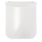 Cersanit Crea Square Slim Soft Close Toilet Seat & Cover White K98-0178