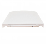 Bagno Design Savoia Soft Close Quick Release Toilet Seat & Cover White BDS-SAV-330-C-WH
