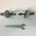 Duravit 2nd Floor Soft-Close Toilet Seat Hinge Set 0061301000