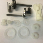 Duravit Duraplus Soft-Close Toilet Seat Hinge Set 0061681000