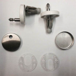 Duravit Starck 3 Soft-Close Toilet Seat Hinge Set 0061621000