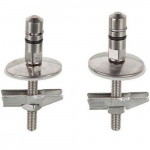 Duravit Architec Soft-Close Toilet Seat Hinge Set 0061581000