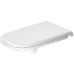 Duravit D-Code Vital Elongated Standard Close Toilet Seat & Cover White 0060410000