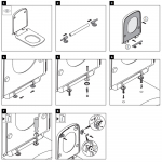 Duravit Durastyle Elongated Standard Close Vital Toilet Seat & Cover White 0062310000