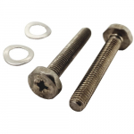 Duravit Happy D Toilet Seat Hinge Set, Soft-Close 0061381000