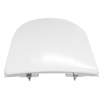 Pressalit Delight Soft Close Bottom Fixing Toilet Seat & Cover White 492000-D09999