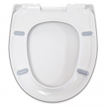Villeroy & Boch Tube Quick Release Soft Close Toilet Seat & Cover Alpine White 9M20C101