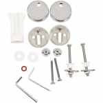 Imperial Bathrooms Astoria Original Soft Close Toilet Seat & Cover White With Chrome Hinges XA50000110NSB