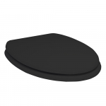 Imex Ceramics Wyndham Soft Close Toilet Seat & Cover Black S10142-BLACK