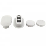 Catalano Proiezioni 56 5PRSTF00 Replacement Toilet Seat & Cover Buffer Set Grey 5SETPARASCVE