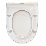 Britton Bathrooms Sphere Soft Close Toilet Seat & Cover White 347.K.27908