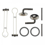 Villeroy & Boch Pure Stone Wood Toilet Seat Hinge Set 98M10161