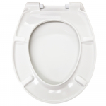 Silverdale BCS Soft Close Toilet Seat & Cover Duraplast White BCSEACHHWHISC