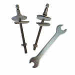 Laufen Moderna R Slim Toilet Seat Hinge Set H8965470000001 - 8.9654.7