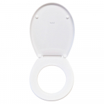 Twyford Alcona Standard Close Top Fix Toilet Seat and Cover White AR7864WH