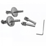 Laufen Palace Toilet Seat Hinge Set H8917080000001 - 8.9170.8