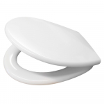 Pressalit 722 Soft Close Bottom Fixing Toilet Seat & Cover White 722000-D74999