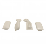 Gala Lizz Urea Toilet Seat & Cover Buffer Set White 5380800
