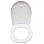 Jika Lyra Plus Standard Close Quick Release Toilet Seat & Cover White H8903840000631