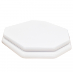 Imperial Bathrooms Astoria Original Soft Close Toilet Seat & Cover White With Chrome Hinges XA50000110NSB