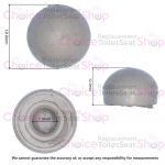 Celmac P72 Mini Replacement Toilet Lid Buffer (Single) - BF34