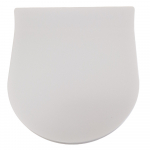Bauhaus Kai X Soft Close Thin Toilet Seat & Cover White KL6205W