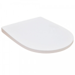 Roca Ona Compact Supralit Standard Close Toilet Seat and Cover White A801E20001
