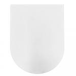 Duravit Starck 3 Elongated Soft-Close Toilet Seat & Cover White 0063390000
