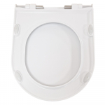 Olympia Milady Thin Soft Close Quick Release Toilet Seat & Cover White CH.506379
