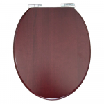 Roper Rhodes Traditional Soft Close Toilet Seat & Cover Mahogany 8081MSC-SF