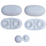 Ideal Standard Alto Toilet Seat & Cover Buffer Set White EV10167
