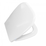 Pressalit Code Soft Close Bottom Fixing Toilet Seat & Cover White 778000-DD7999