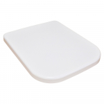 Eastbrook Bijou Square Soft Close Toilet Seat & Cover White 26.0070
