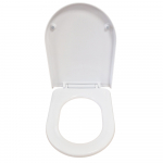 Aqua Ceramics Seville Soft Close Quick Release Toilet Seat & Cover White CH.506342