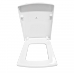 Porcelanosa Logic Soft Close Toilet Seat & Cover White 100122002