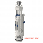 Ideal Standard Twico Dual Flushvalve ~ 2 Inch Outlet ~ Long Tail Version E003167
