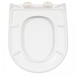 Premier Marlow Luxury Soft Close With Quick Release Toilet Seat & Cover White NTS007