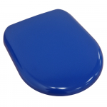Euroshowers Rainbow D One Soft Close Quick Release Toilet Set & Cover Blue 86514