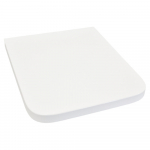 Roca Inspira Square Supralit Soft Close Toilet Seat & Cover White A80153200B